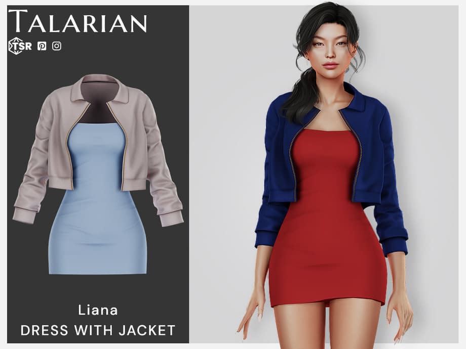 Платье Liana Dress with Jacket